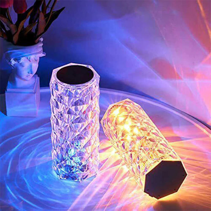 LÁMPARA ELEGANTE CRISTAL LED